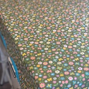 Vintage Floral Patterned Tablecloth